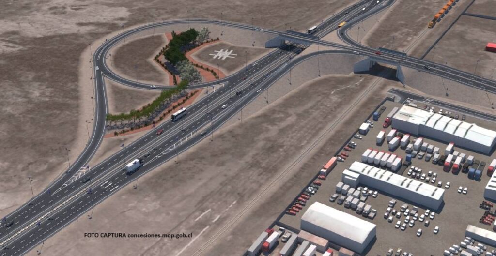 Infraestructura vial, carreteras chile, foto MOP